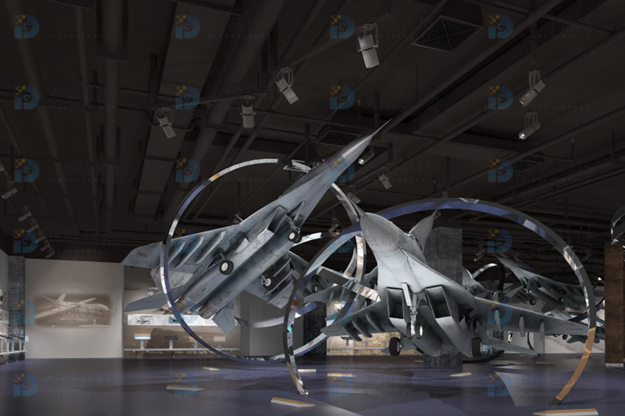 航空探索：北湖空天城航空科技展厅展示中心
